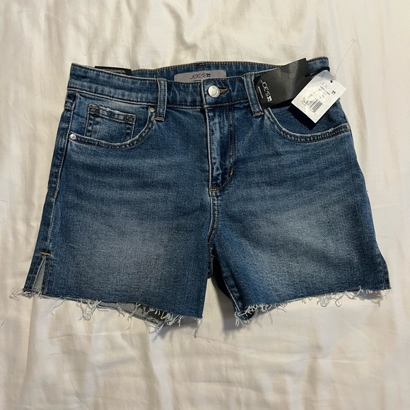 NWT - Joes blue denim cut off jean shorts
